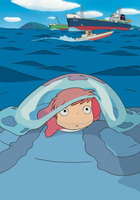 Locandina di Ponyo Sulla Scogliera